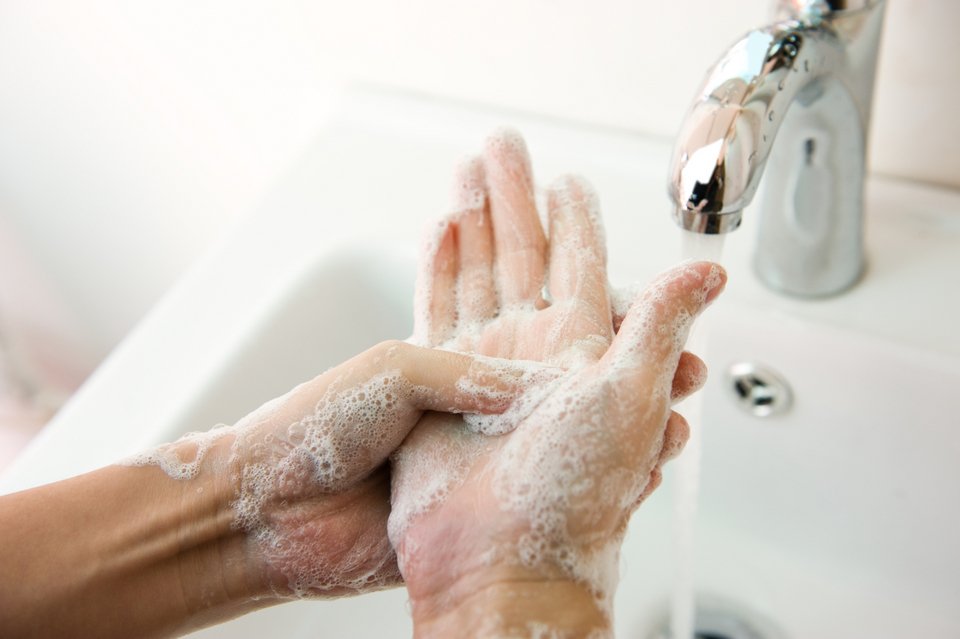 Πλύσιμο χεριών / Εικόνα Shutterstock