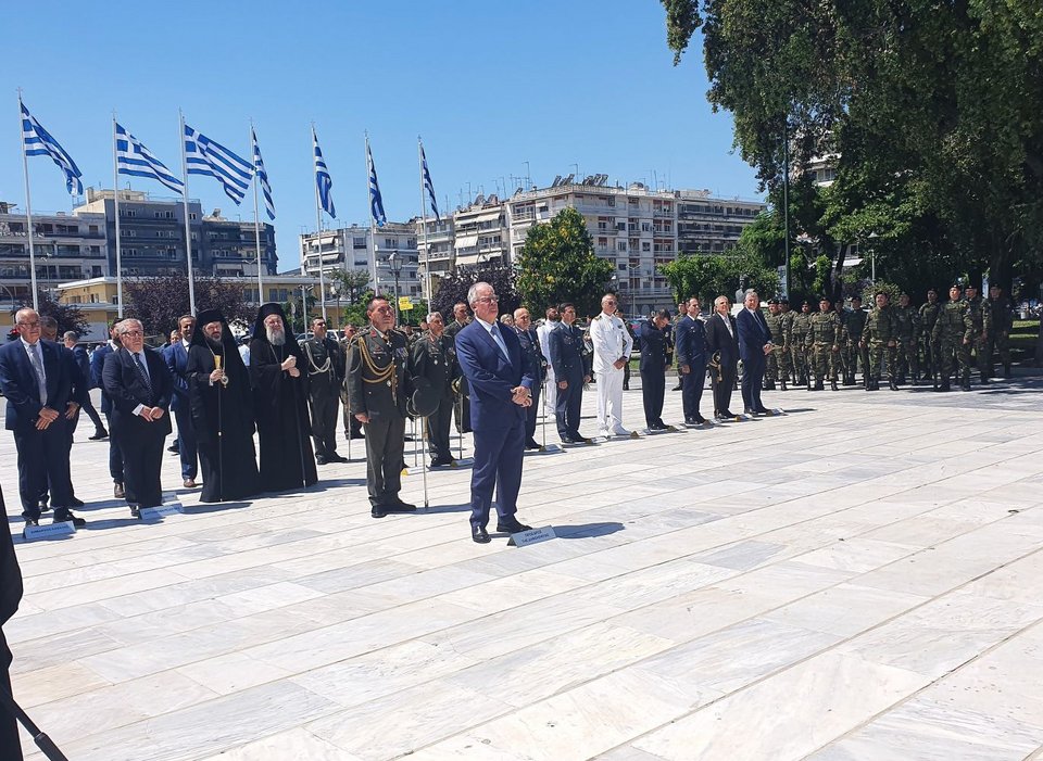 Το διαχρονικό δίπτυχο της πίστης και της προσήλωσης στην πατρίδα, ανέδειξε ο Πρόεδρος της Δημοκρατίας Κωνσταντίνος Τασούλας από την Καβάλα