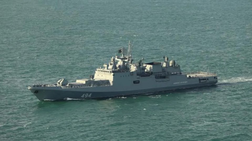 Η ρωσική φρεγάτα Admiral Grigorovich 
