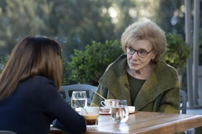 Με τη Νίκη Λυμπεράκη στην τελευταία συνέντευξή της, πριν από λίγους μήνες