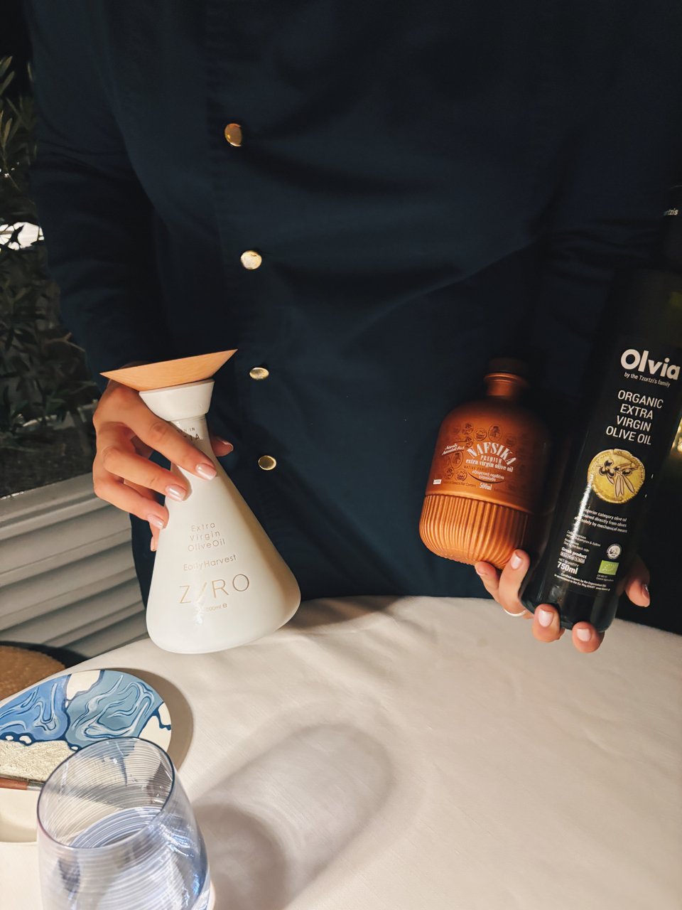 Tasting ελληνικού ελαιόλαδου  / Φωτογραφία: Μάνος Λειβαδάρος/iefimerifa