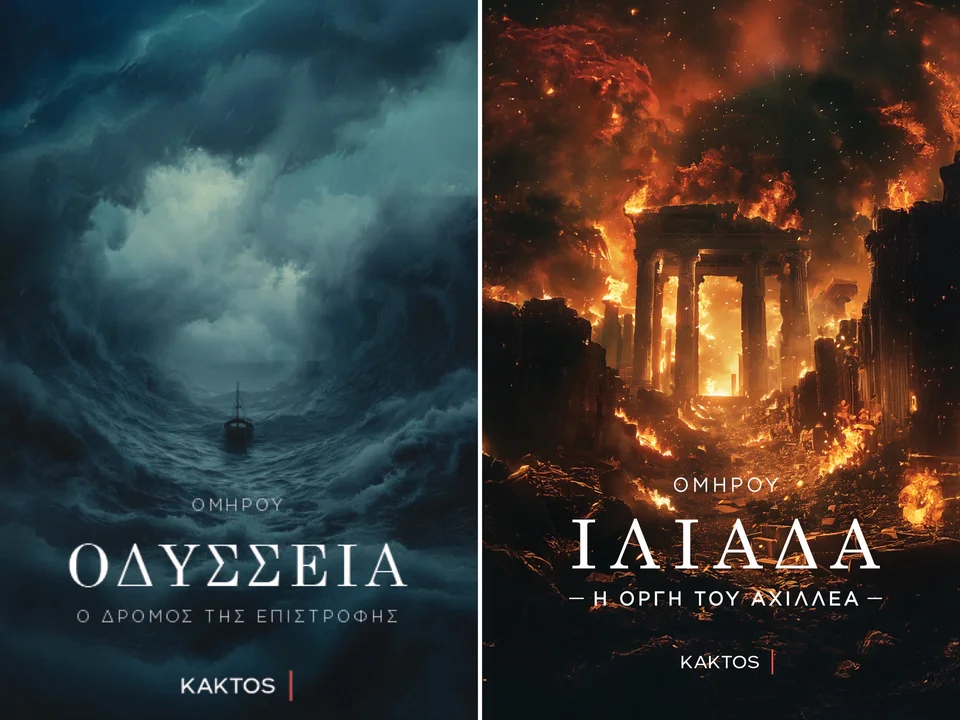 Νέες εκδόσεις της «Οδύσσειας» και της «Ιλιάδας» από τις εκδόσεις Κάκτος, σε πιο άμεση νεανική γλώσσα που συνομιλεί με την εποχή μας, χωρίς το σρχαίο κείμενο και τον ακαδημαϊκό σχολιασμό.