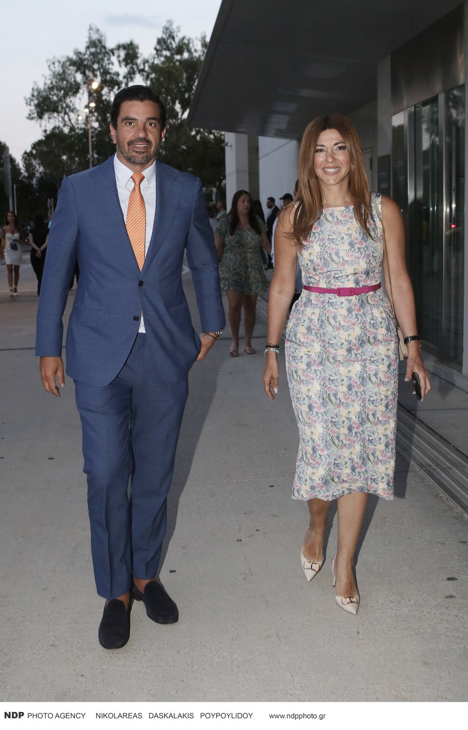 Η Σοφία Ζαχαράκη με τον Αντώνη Μαρκόπουλο
