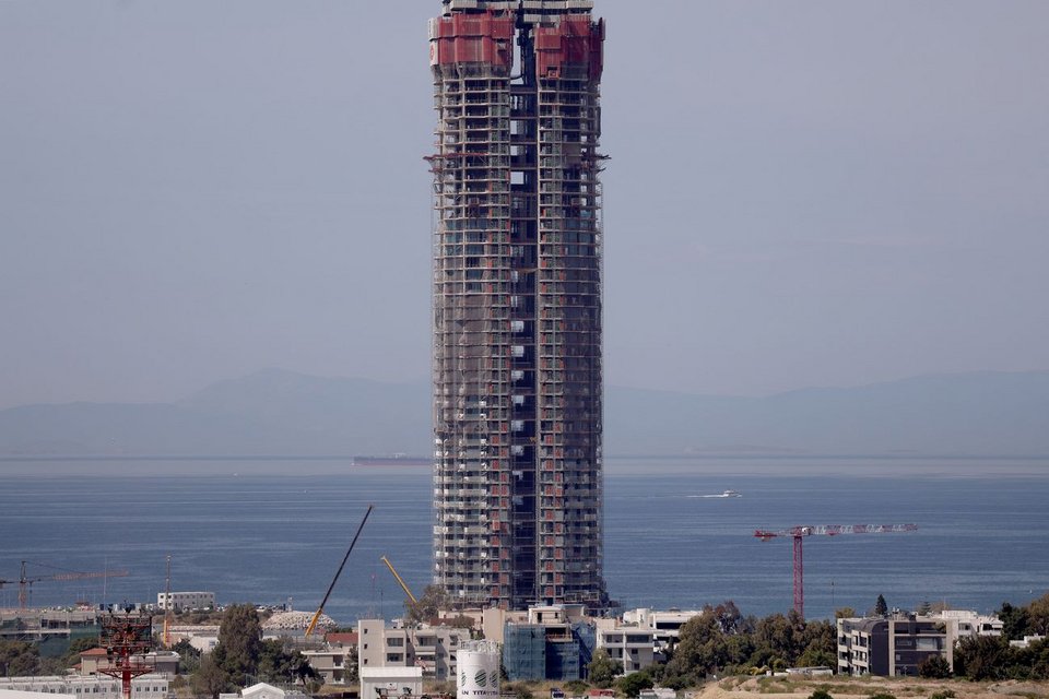 Ο ουρανοξύστης Riviera Tower στο Ελληνικό - ΑΠΕ/ΜΠΕ