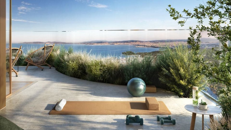 Mακέτα υπερπολυτελούς διαμερίσματος στον Riviera Tower - @theellinikon