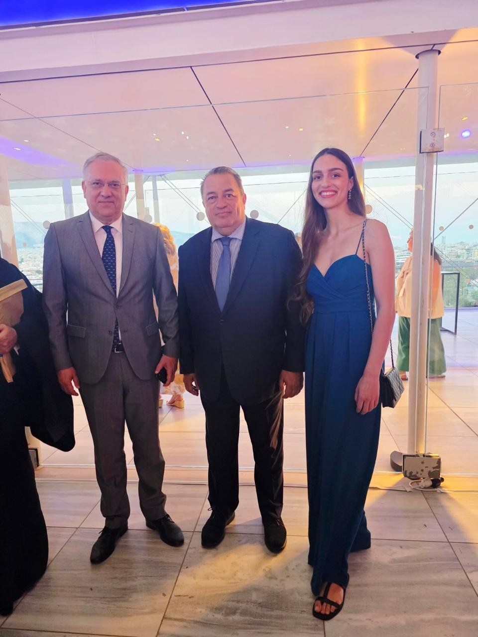 Ο Τάκης Θεοδωρικάκος με τον Ευρυπίδη Στυλιανίδη