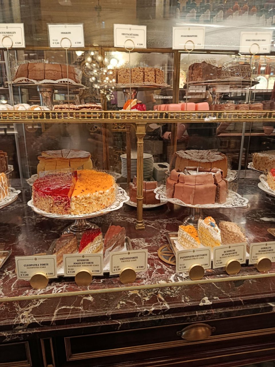 Demel ιστορικό ζαχαροπλαστείο Βιέννη