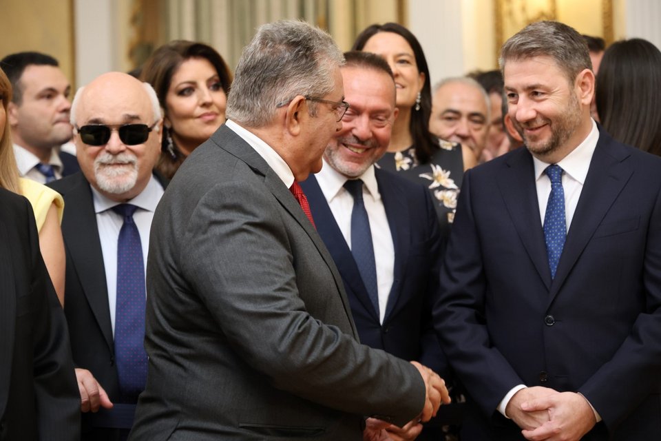 Δημήτρης Κουτσούμπας και Νίκος Ανδρουλάκης