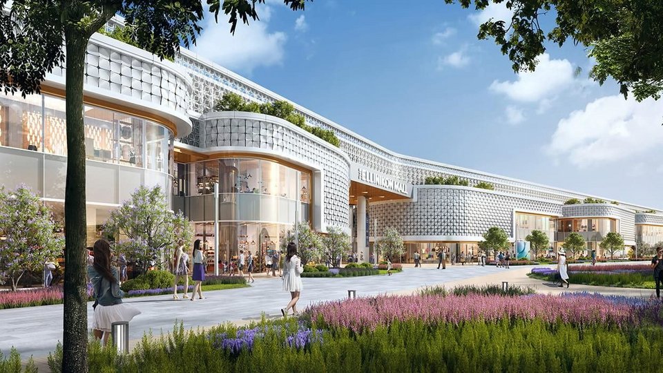 Μακέτα του The Ellinikon Mall - @theellinikon.com.gr