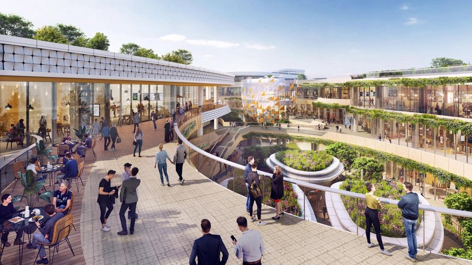 Μακέτα του The Ellinikon Mall - @theellinikon.com.gr
