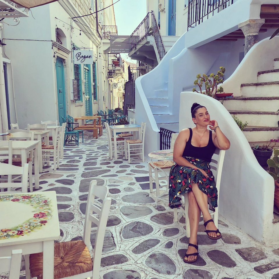 Σε διακοπές στην Τήνο