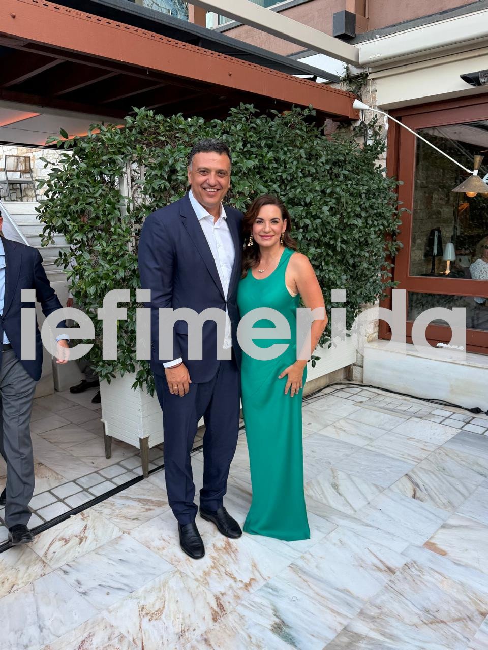 Με τον υπουργό Ναυτιλίας Βασίλη Κικίλια