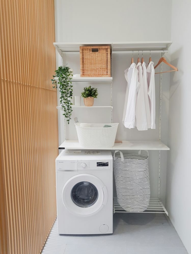  Το σύγχρονο laundry room χωρά σχεδόν παντού /unsplash