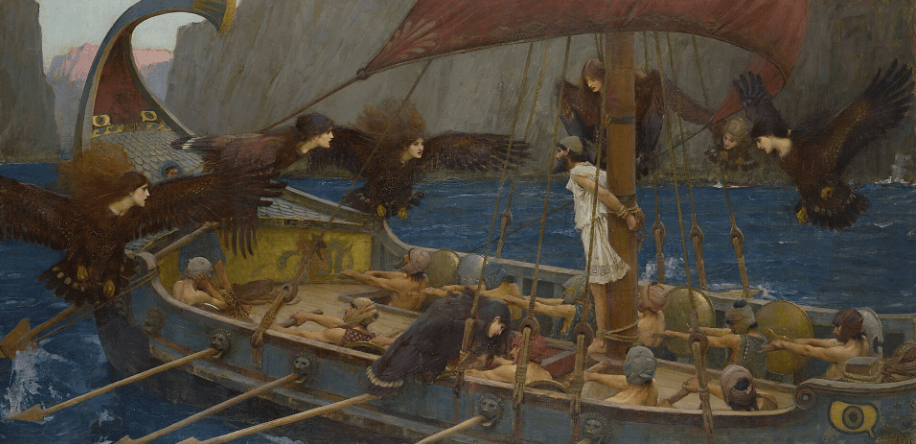 Ο Τζον Ουίλιαμ Γουότερχαουζ ζωγράφισε το 1891 δύο από τα πιο επιδραστικά έργα της παράδοσης: στο «Ο Οδυσσέας και οι Σειρήνες», οι πτηνόμορφες Σειρήνες πολιορκούν κυριολεκτικά το πλοίο / WIKIPEDIA