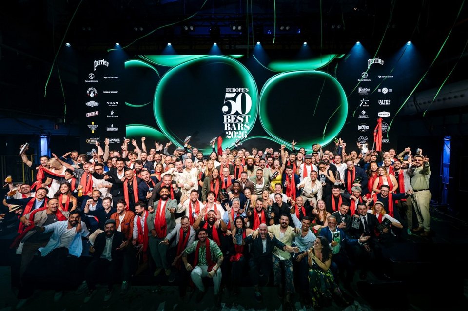 H διοργάνωση για τα Europe’s 50 Best Bars 2026 πραγματοποιήθηκε στο Άμστερνταμ