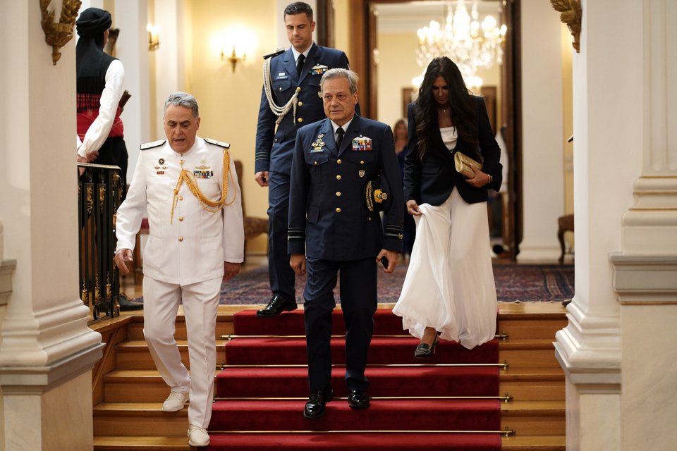 Ο Αρχηγός ΓΕΑ Δημοσθένης Γρηγοριάδης
