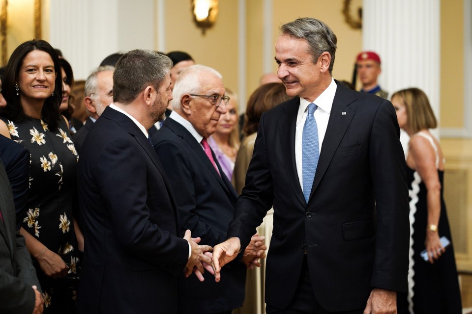 Νίκος Ανδρουλάκης και Κυριάκος Μητσοτάκης