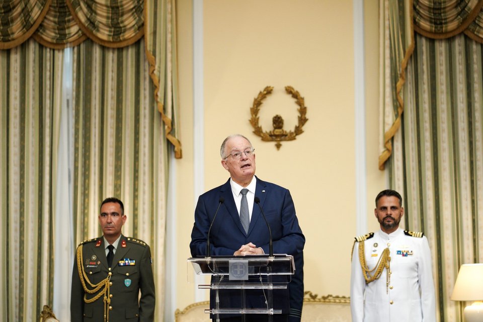 Στιγμιότυπο από την ομιλία του ΠτΔ, Κωνσταντίνου Τασούλα