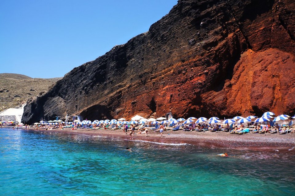 Η Κόκκινη παραλία