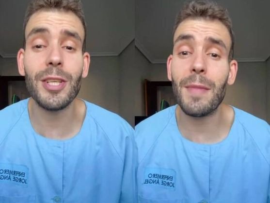 O νοσοκόμος Χόρχε Άνχελ / Φωτογραφία: Instagram 