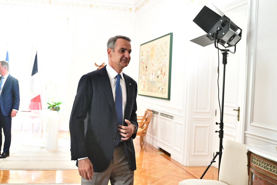 Ο Κυριάκος Μητσοτάκης / Φωτογραφία: ΤΑΤΙΑΝΑ ΜΠΟΛΑΡΗ/EUROKINISSI
