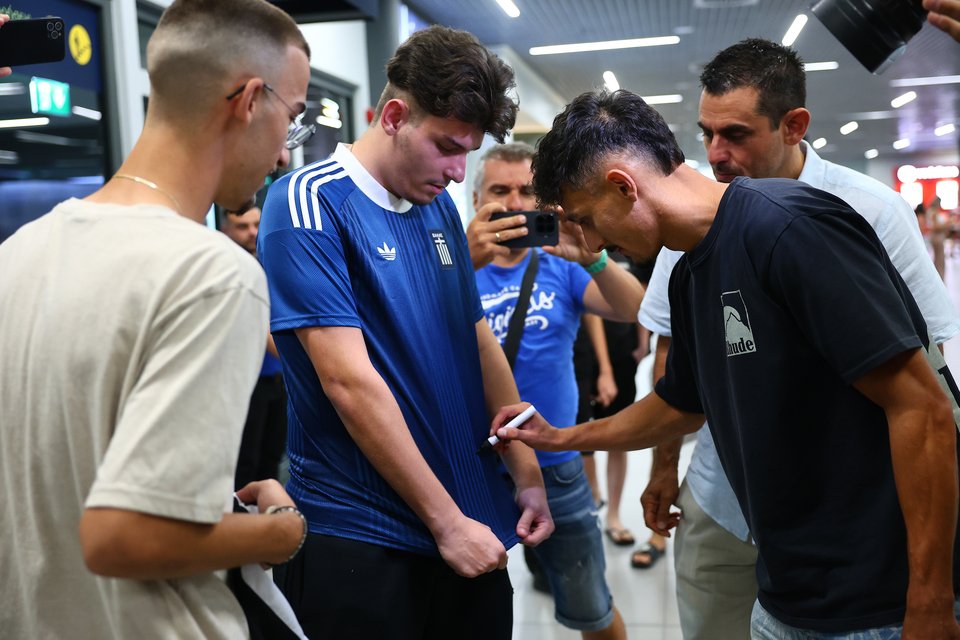 Στην Θεσσαλονίκη για τον ΠΑΟΚ ο Δημήτρης Γιαννούλης / EUROKINISSI / ΓΕΩΡΓΙΑΔΗΣ ΡΑΦΑΗΛ