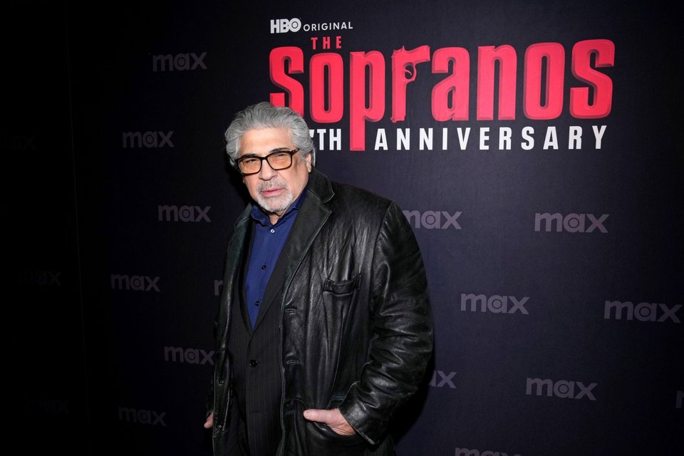Ο Βίνσεντ Παστόρε στην 25ης επέτειο των «Sopranos», 10 Ιανουαρίου 2024, στη Νέα Υόρκη. (Φωτογραφία από Charles Sykes/Invision/AP,Αρχείο)