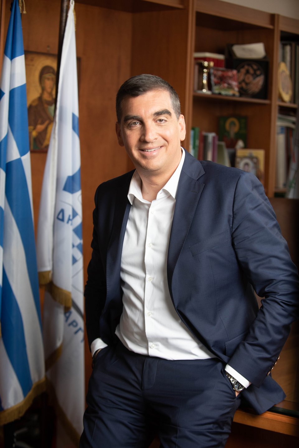 Ο δήμαρχος Ελληνικού - Αργυρούπολης, Γιάννης Κωνσταντάτος