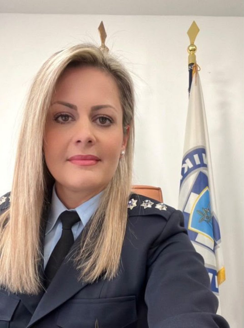 Η εκπρόσωπος τύπου της ΕΛΑΣ προήχθη σε αντωτερο αξιωματικό και συγκεκριμένα πλέον φέρει τον βαθμό της αστυνόμου  Α καλούμενη να συνεχισει το έργο της
