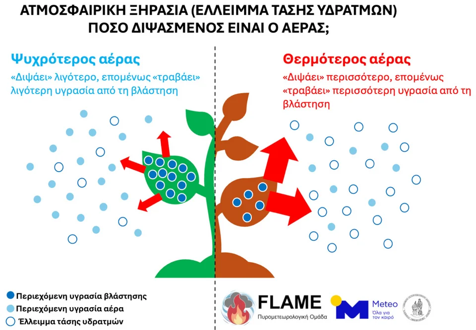 Meteo: Οι δύο συνθήκες στην ατμόσφαιρα που αυξάνουν τον κίνδυνο πυρκαγιάς 2 meteo20.8.jpg