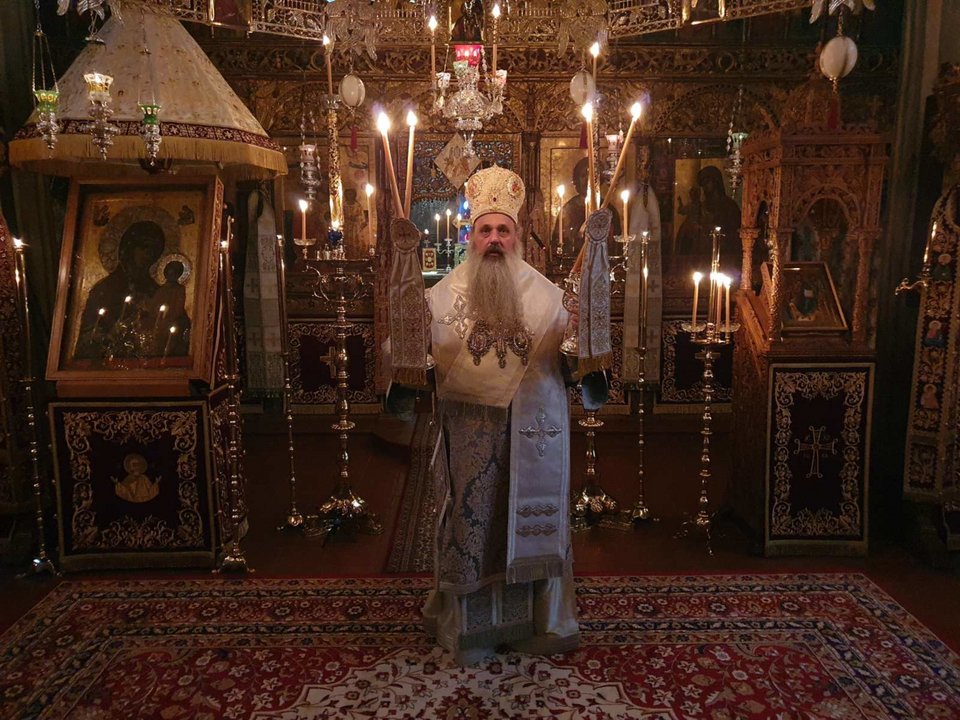 Ο Μητροπολίτης Σταγών και Μετεώρων κ.κ. Θεόκλητος
