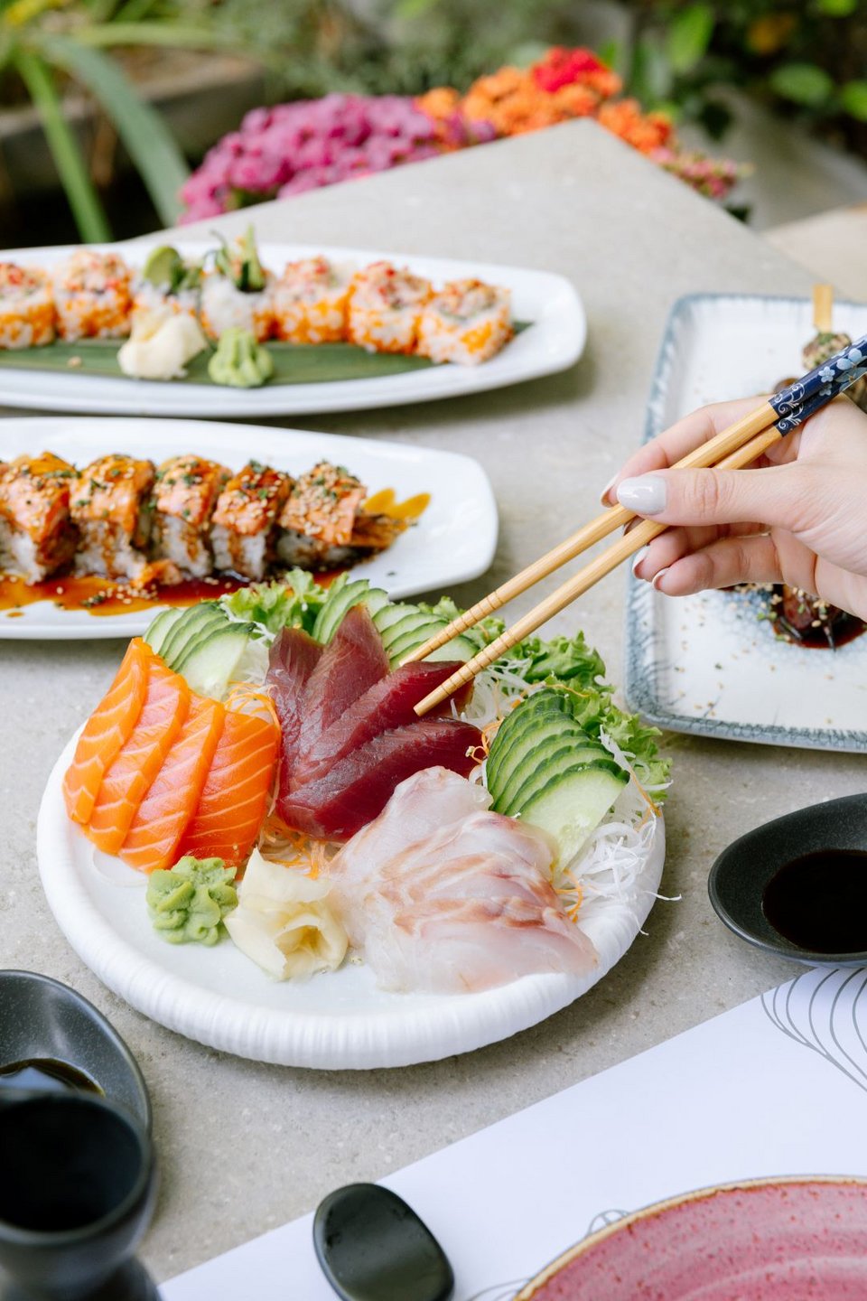 sushi menu καταπρασινο κήπο εστιατοριο Natu Κηφισιά