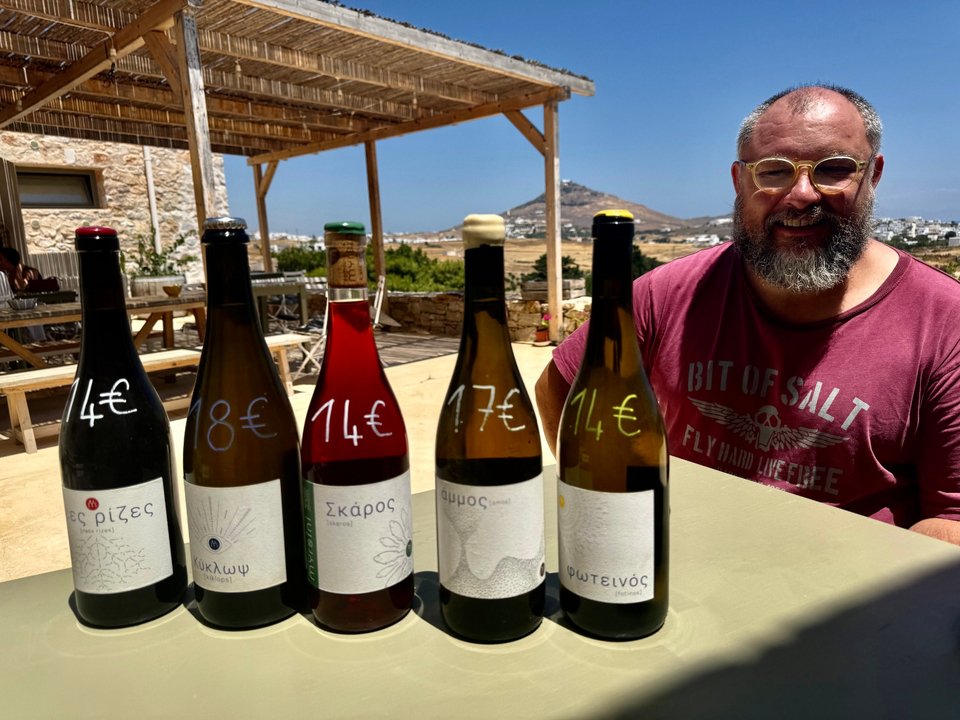 «Domaine Myrsini» είναι το οινοποιείο του Nicolas Bourget