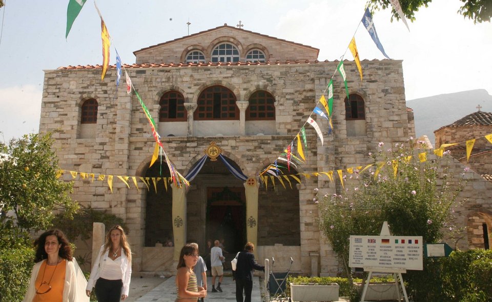 Η Παναγία της Εκατονταπυλιανής στην Πάρο / Φωτογραφία: Eurokinissi