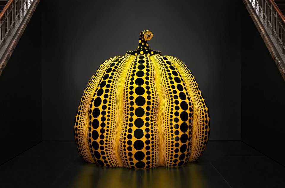 Τα έργα Pumpkins αναμένεται να καταγράψουν τιμές ρεκόρ στο μέλλον / Φωτογραφία: Yayoi Kusama, Sotheby's