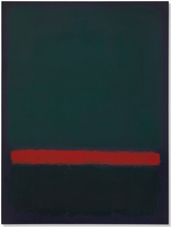  No. 15 (Two Greens and Red Stripe) / Φωτογραφία: Christie's