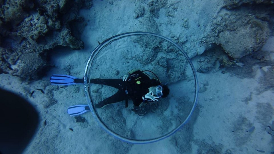 Ο Σάκης Ρουβάς έκανε κατάδυση/Φωτογραφία: Instagram/sakisrouvas