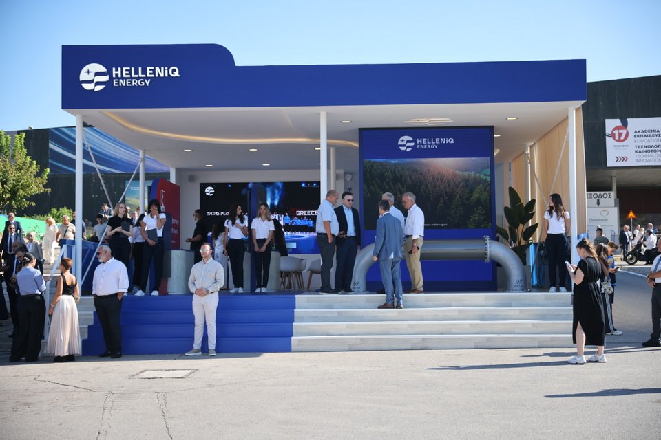 Το περίπτερο της HELLENiQ ENERGY στην 90η ΔΕΘ 
