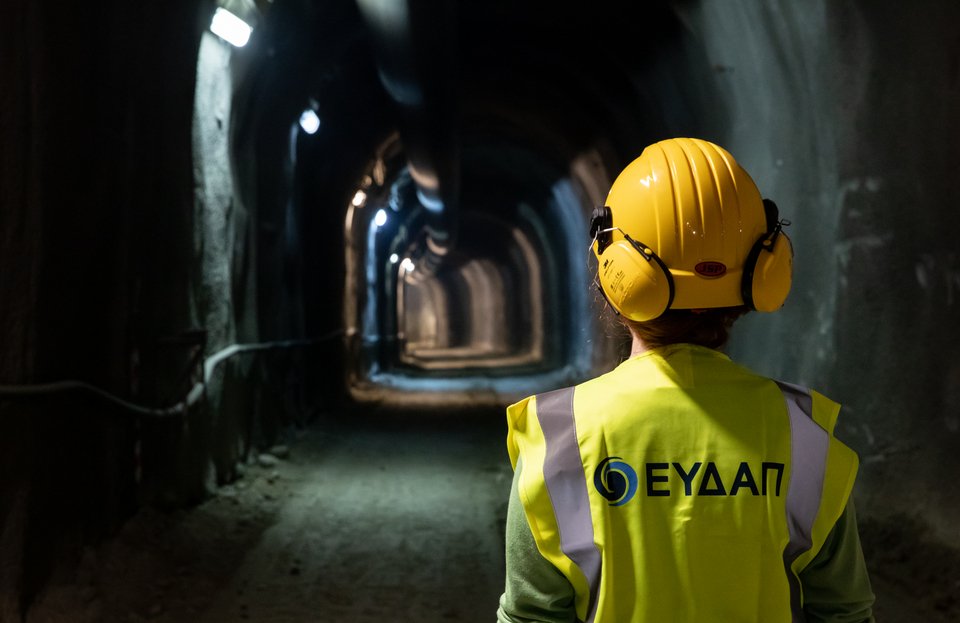 Εργασίες Κατασκευής Σήραγγας του&nbsp;Κέντρου Επεξεργασίας Λυμάτων Ραφήνας - Πικερμίου - Σπάτων - Αρτέμιδας, Πηγή: Αρχείο ΕΥΔΑΠ 