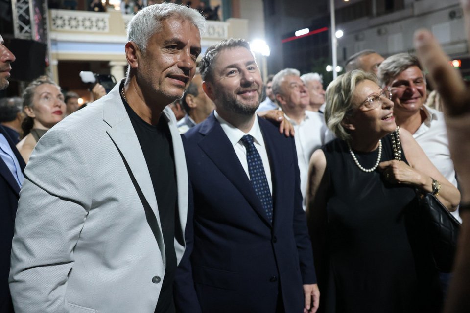 Νίκος Ανδρουλάκης και Γιώργος Καλλιακμάνης