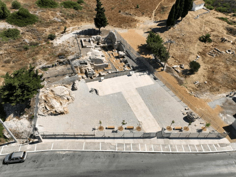 Το αναδεδειγμένο παλαιοχριστιανικό κοιμητήριο στο Πυθαγόρειο