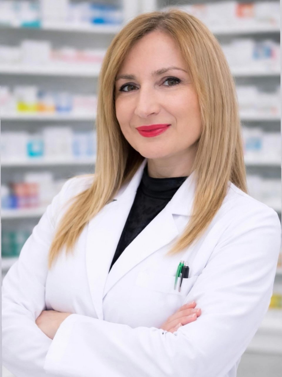 Η πρόεδρος του Φαρμακευτικού Συλλόγου Κοζάνης (ΦΣΚ), Τερέζα Χαραμή 