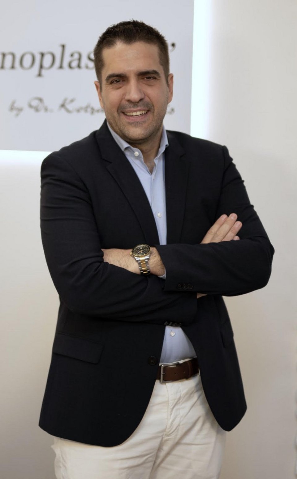 Ο χειρουργός ωτορινολαρυγγολόγος και πρόεδρος της ΣΙΔΙΕ, Δημήτρης Κοτζαμπασάκης 