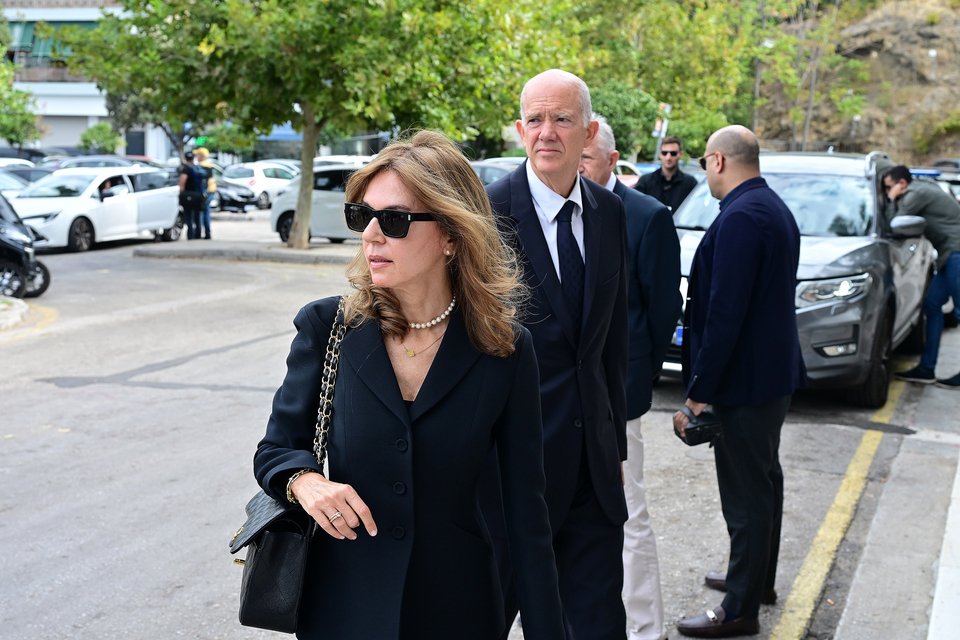 Ο Αντρίκος Παπανδρέου με τη σύζυγό του