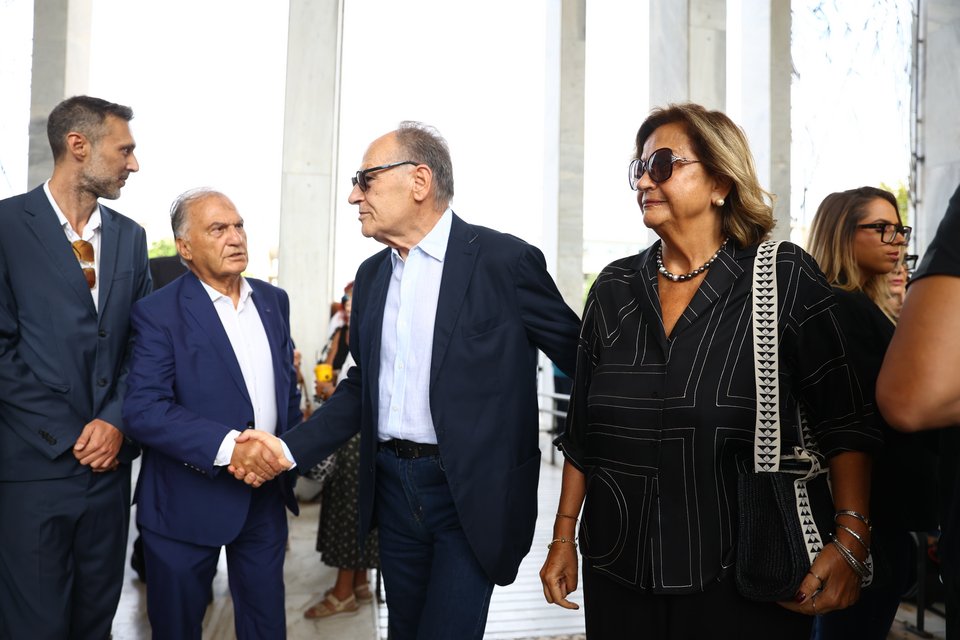 Ο Κώστας Λαλιώτης με την σύζυγό του