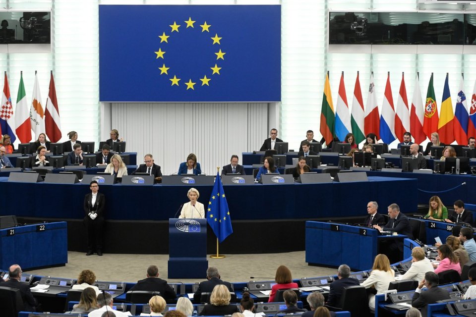 H oμιλία της Φον ντερ Λάιεν στο Ευρωκοινοβούλιο