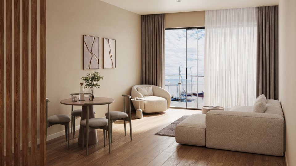 Αποψη από τα δωμάτια στο νέο Wyndham Residences Piraeus Marina Zeas στον Πειραιά / Φωτογραφία: Wyndham Residences Piraeus Marina Zeas    