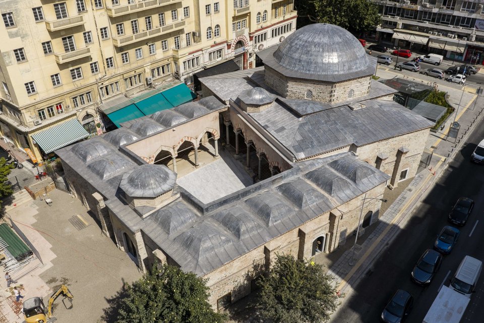 Ολοκληρώθηκαν οι εργασίες αποκατάστασης του ιστορικού μνημείου Χαμζά Μπέη (Αλκαζάρ) στη Θεσσαλονίκη / (ΜΟΤΙΟΝΤΕΑΜ / ΒΕΡΒΕΡΙΔΗΣ ΒΑΣΙΛΗΣ)
