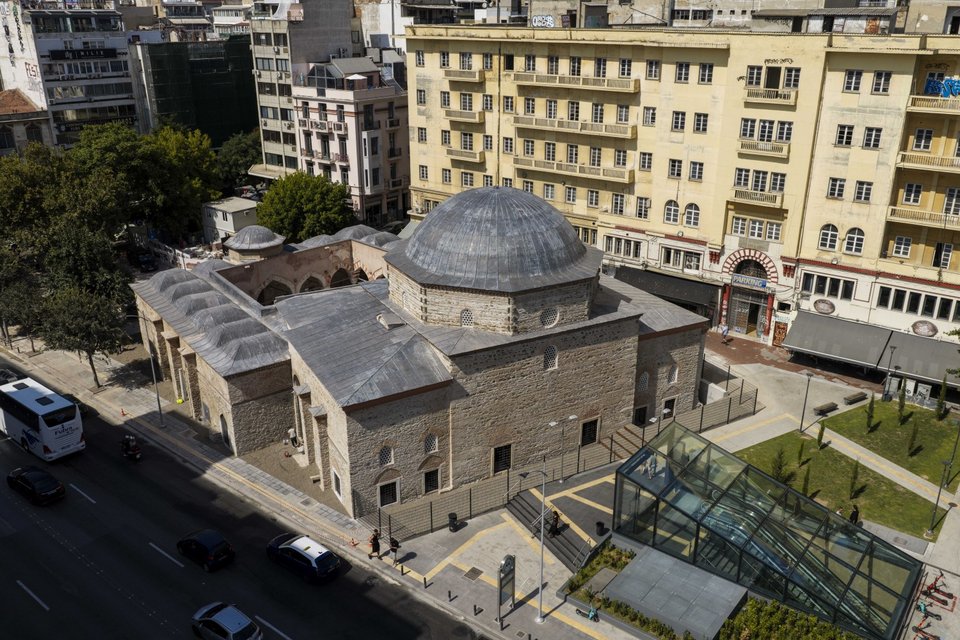 Ολοκληρώθηκαν οι εργασίες αποκατάστασης του ιστορικού μνημείου Χαμζά Μπέη (Αλκαζάρ) στη Θεσσαλονίκη  / (ΜΟΤΙΟΝΤΕΑΜ / ΒΕΡΒΕΡΙΔΗΣ ΒΑΣΙΛΗΣ)