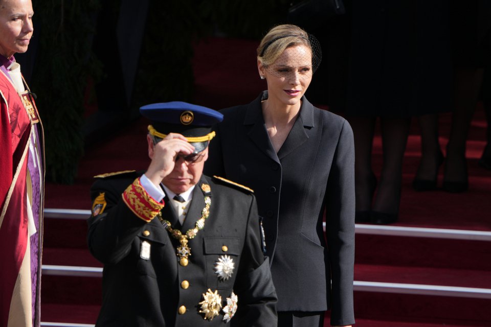 O πρίγκιπας Αλβέρτος και η πριγκίπισσα Σαρλέν του Μονακό